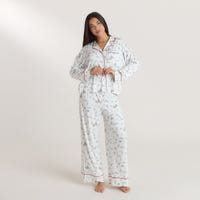 Alpine Dreams Pajama Bottoms - Ski Print