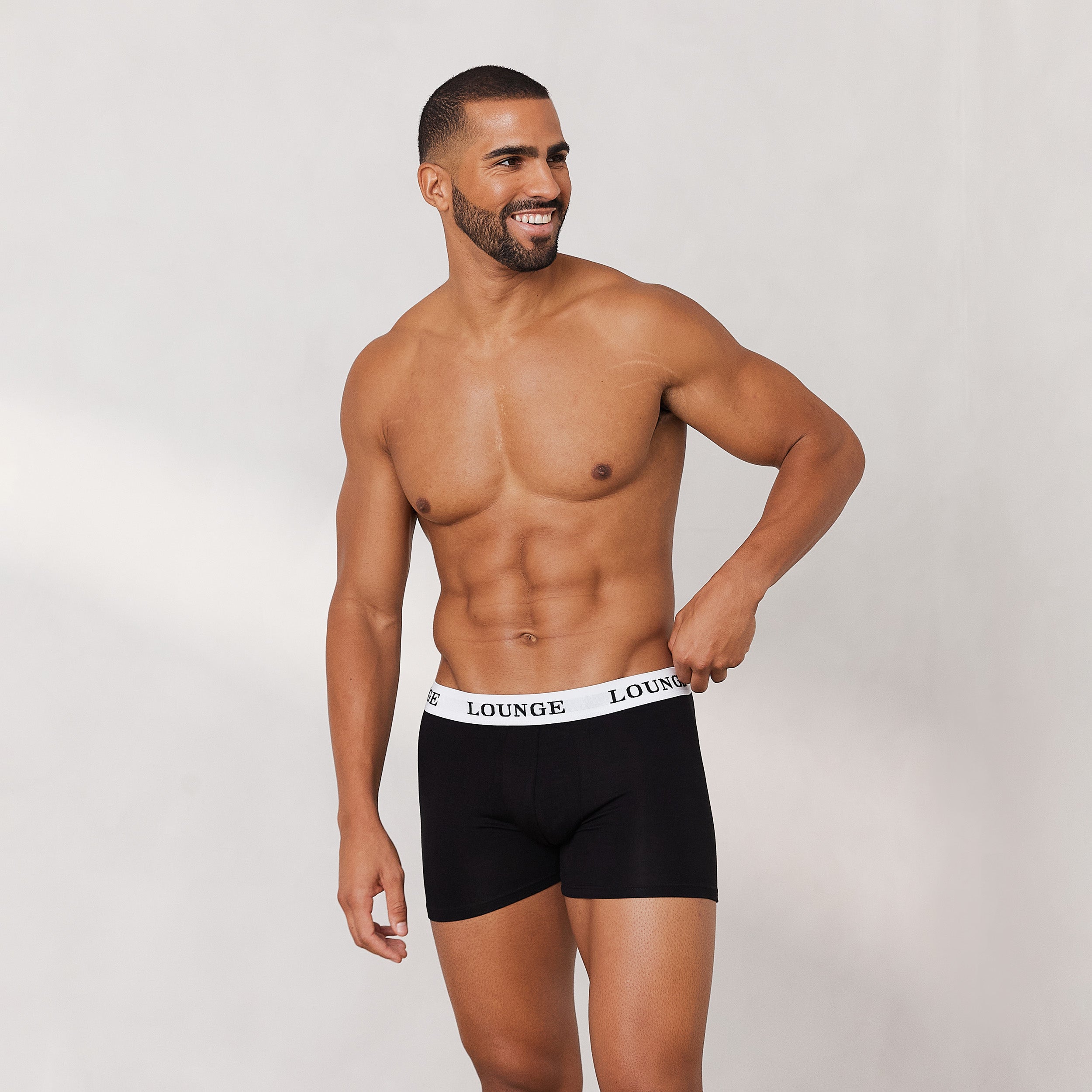 Men 9in Boxer Men's Everyday Boxers (3-Pack) - Black