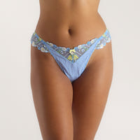 Breeze Thong - Blue
