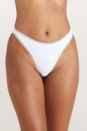 Comfort Thong - White