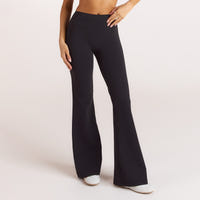 ContourSoft Flared Leggings - Black