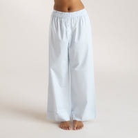 Bloom & Stripe Pajama Pants - Blue