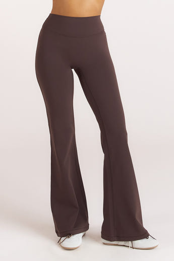ContourSoft Flared Leggings - Dark Chocolate alternate