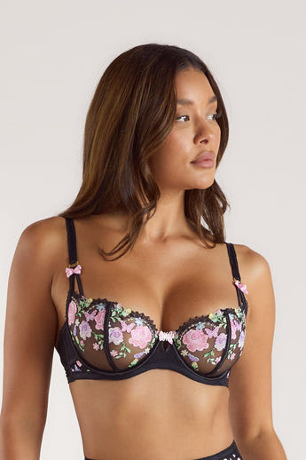 Genevieve Intimates Bra - Black