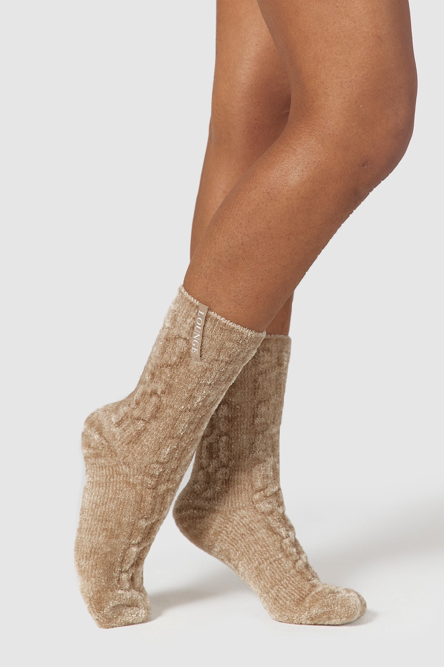 Chenille Knitted Socks | Aslayy, S-M