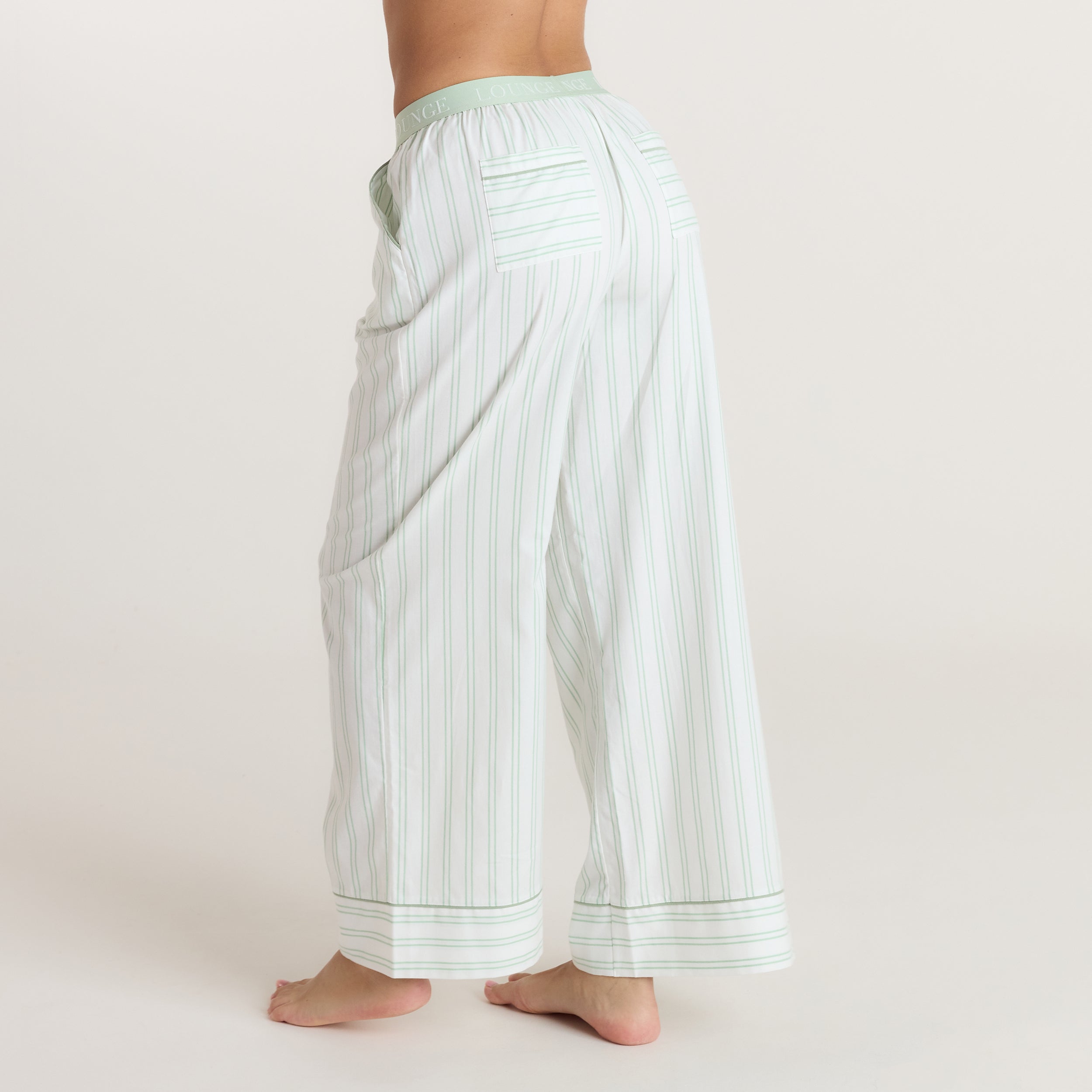 Mistletoe Pajama Bottoms - Sage alternate