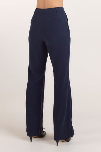 90s Straight-Leg Pants - Navy alternate
