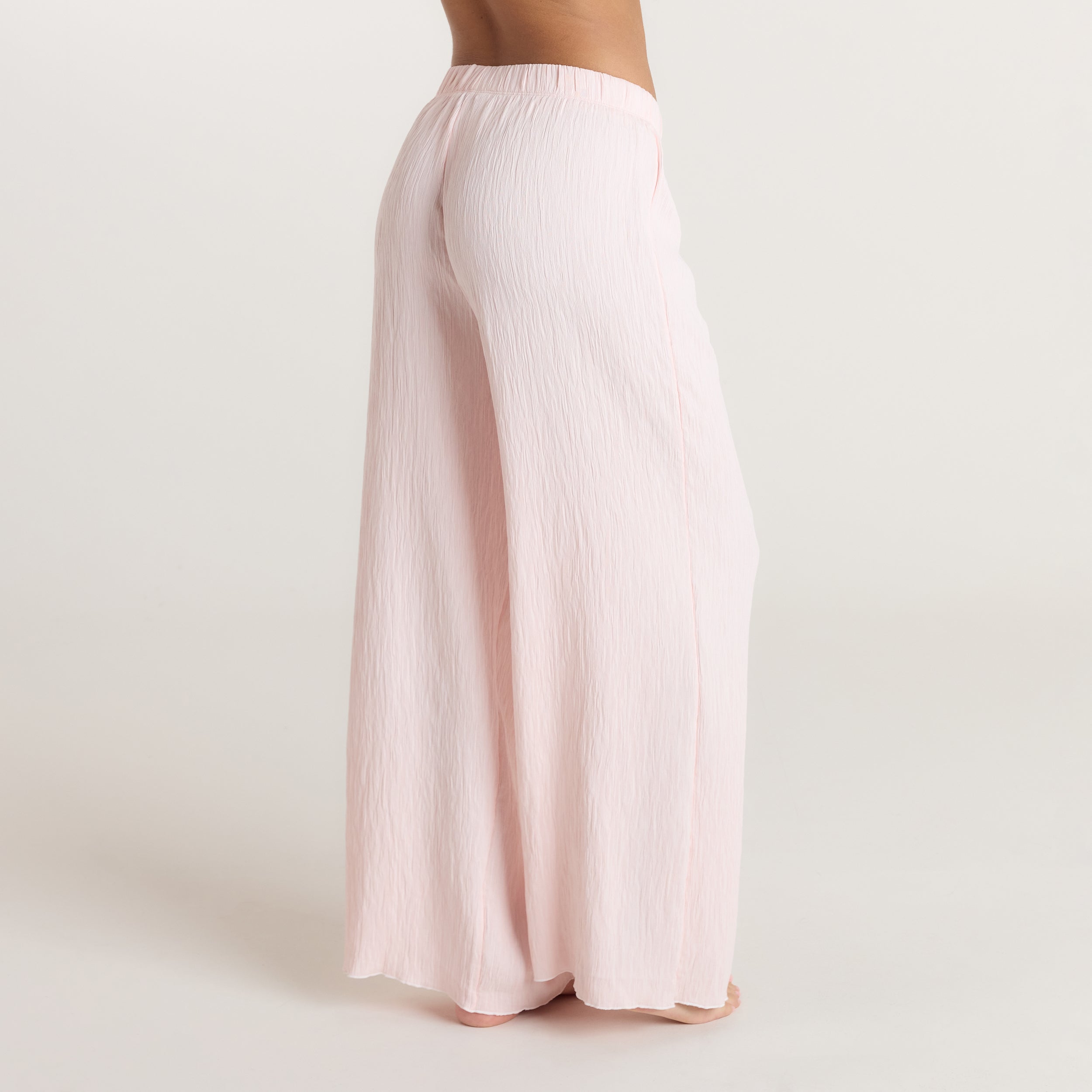 Crinkle Pajama Pants | Crinkle Pajama Pants - Pink