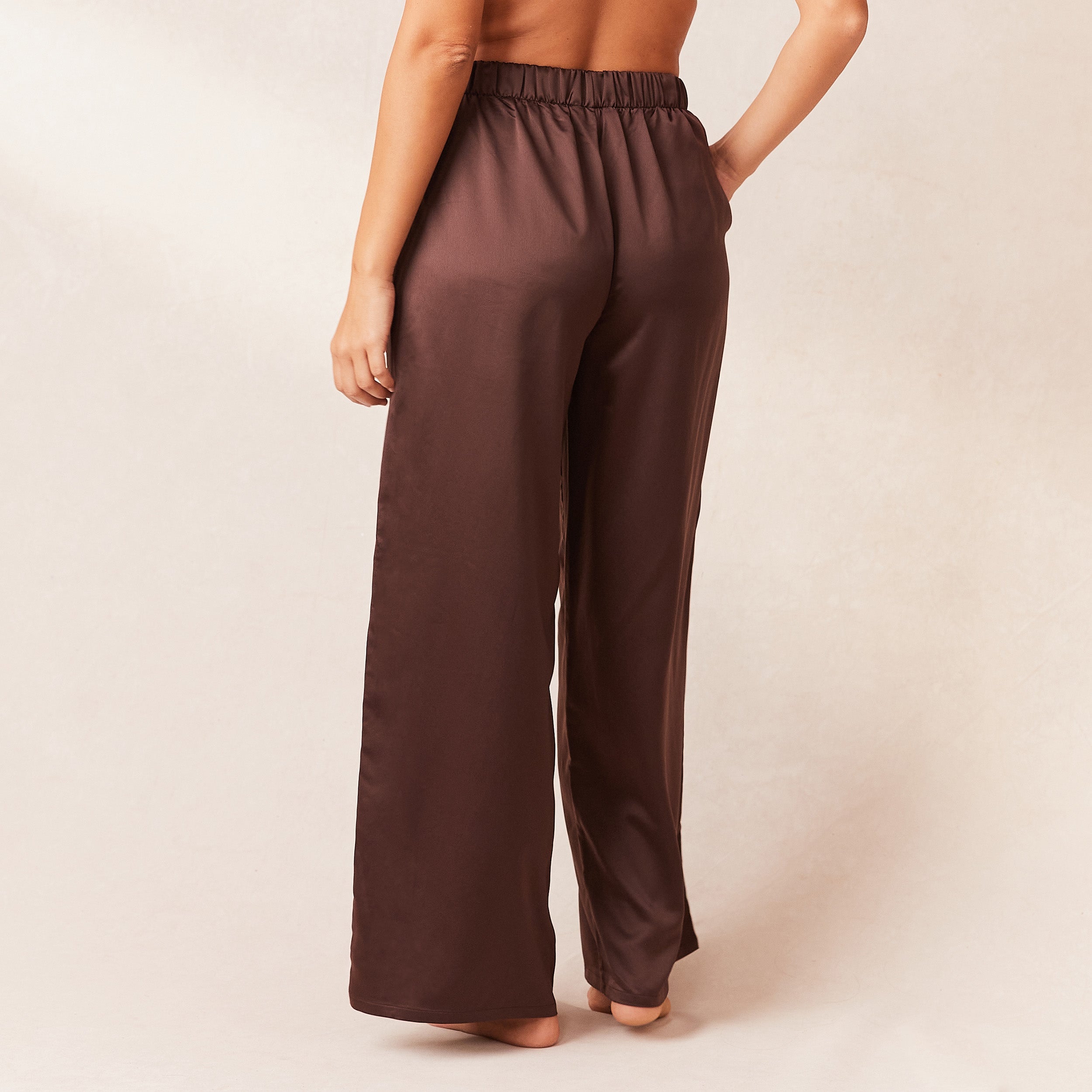 Classic Satin Pajama Pants | Samaria, S