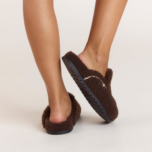 Anya Mule Slippers - Chocolate alternate