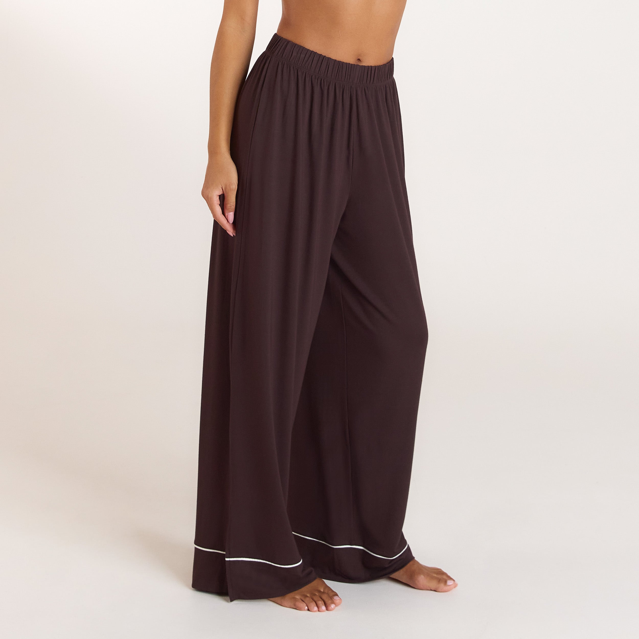 Modal Pajama Pants - Dark Chocolate alternate