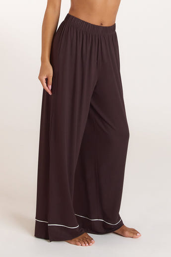 Modal Pajama Pants - Dark Chocolate alternate