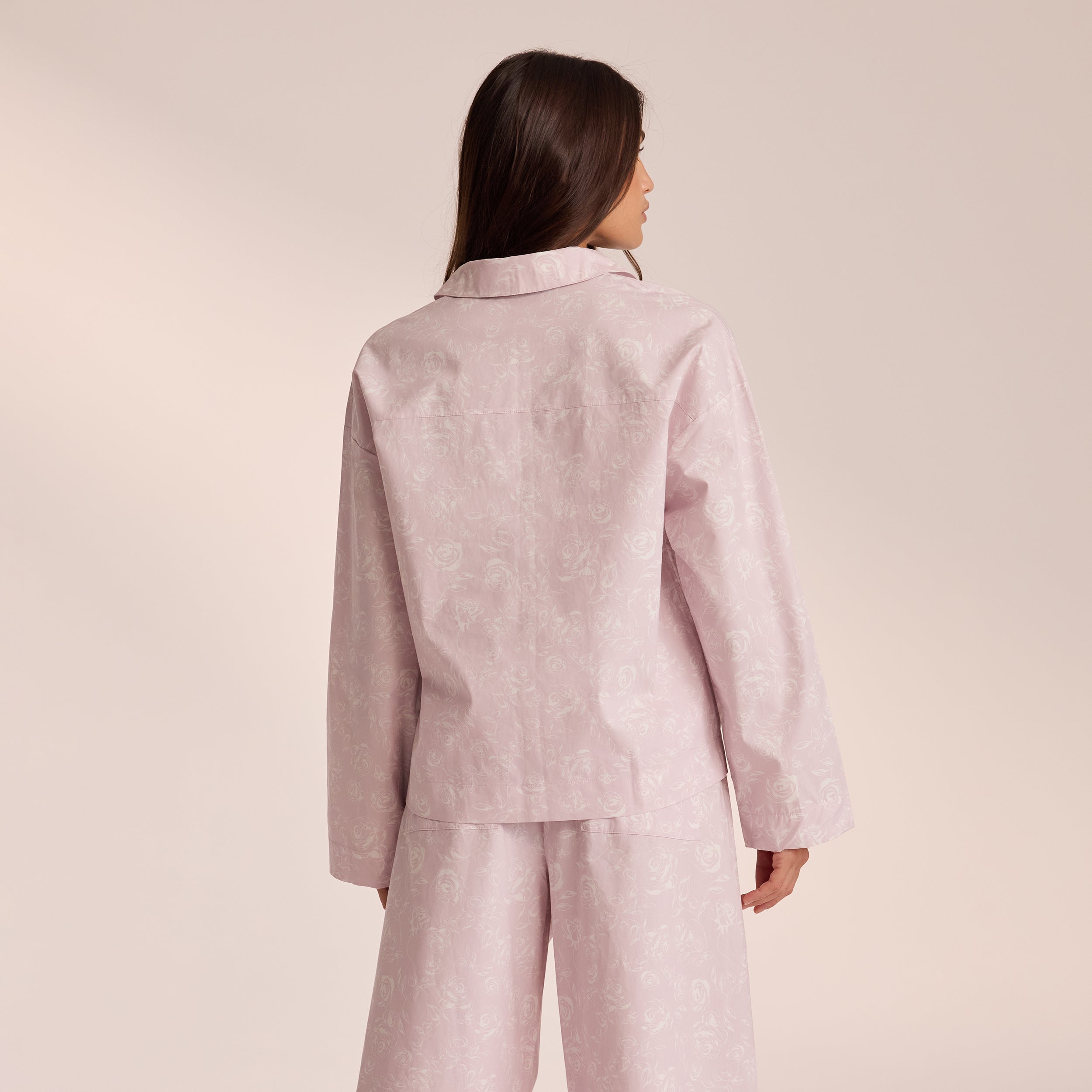 Cotton Pajama Shirt | Ava, XS