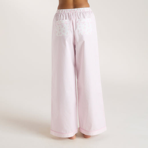 Bloom & Stripe Pajama Pants - Pink alternate