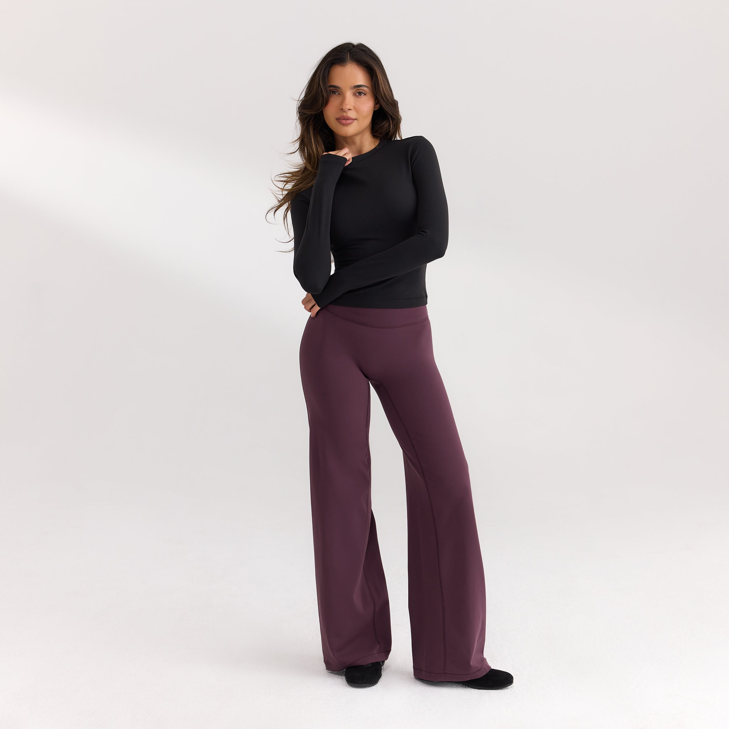 ContourSoft™ Long-Sleeve Top | ContourSoft™ Long-Sleeve Top - Black