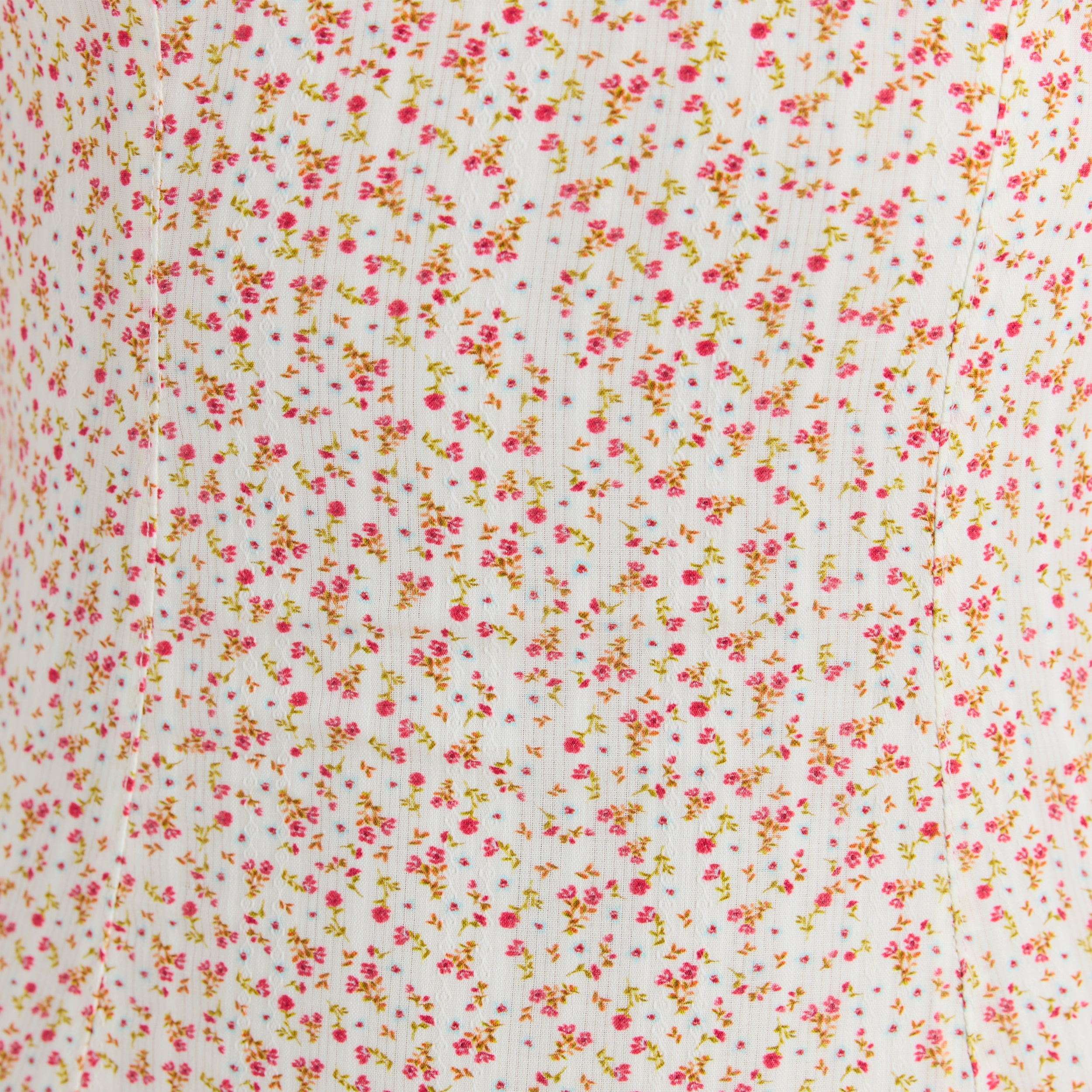 Corset Back Maxi Dress | Corset Back Maxi Dress - Cream Floral