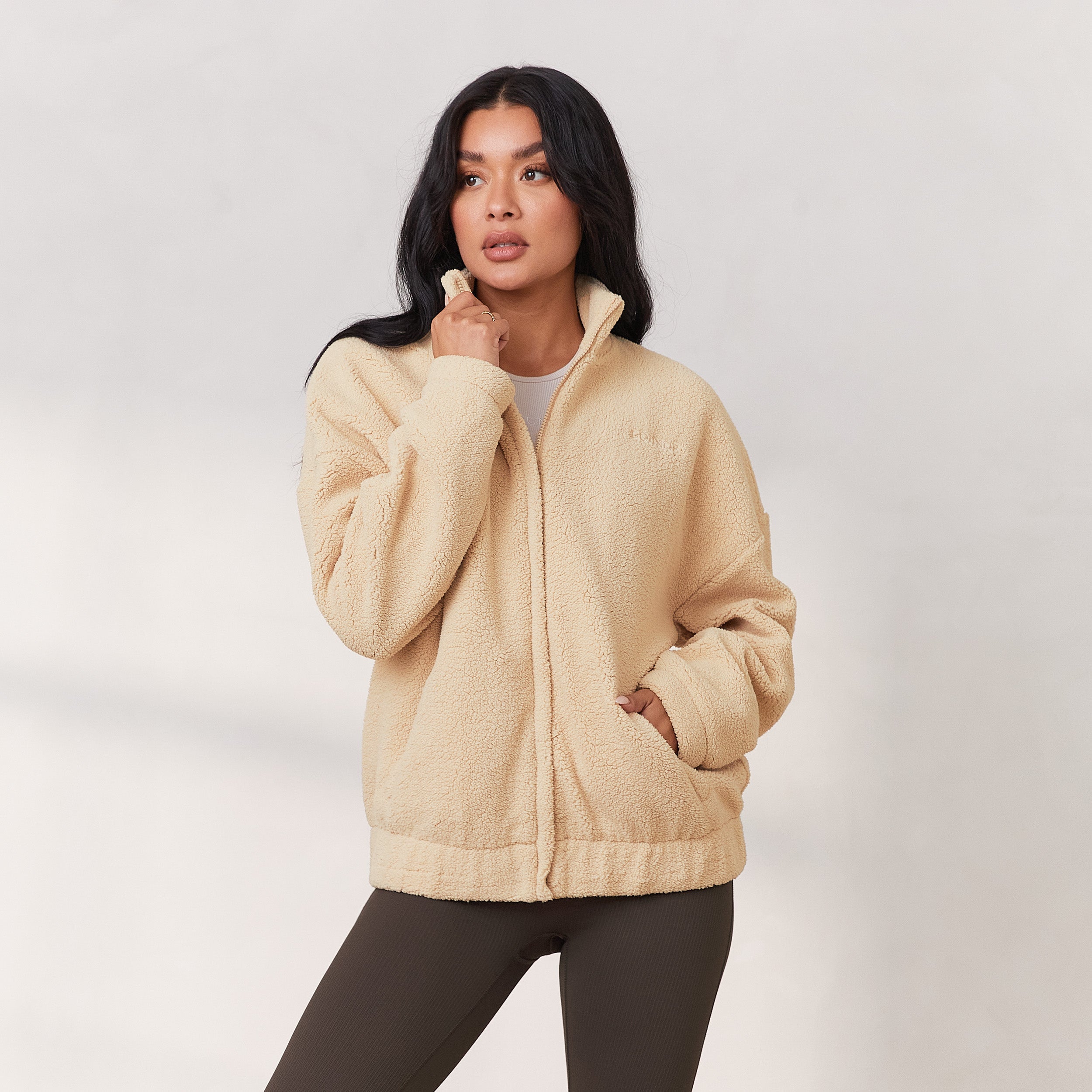 Cozy shop fleece jacket