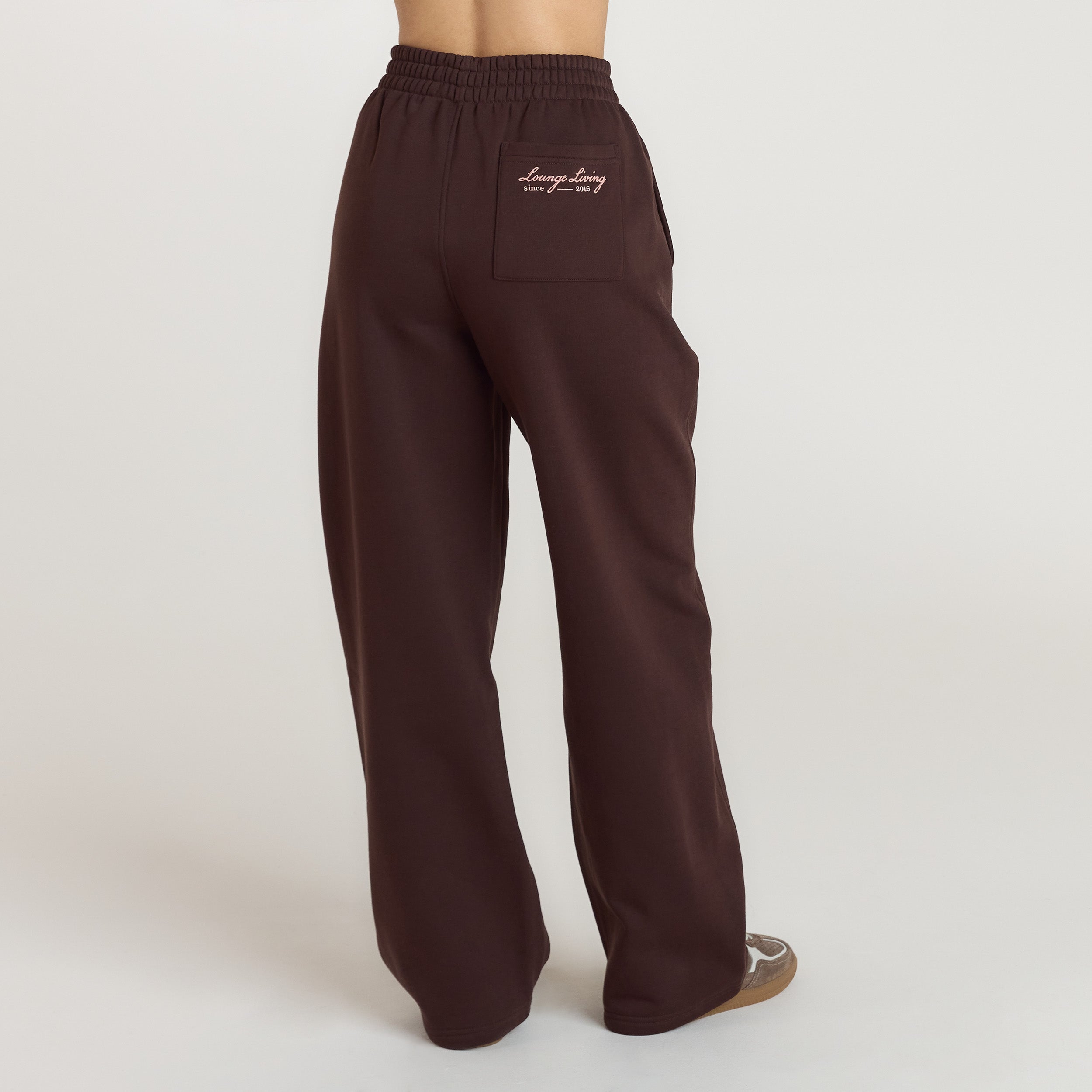 Lounge Living Straight-Leg Joggers | Lounge Living Straight-Leg Joggers - Chocolate