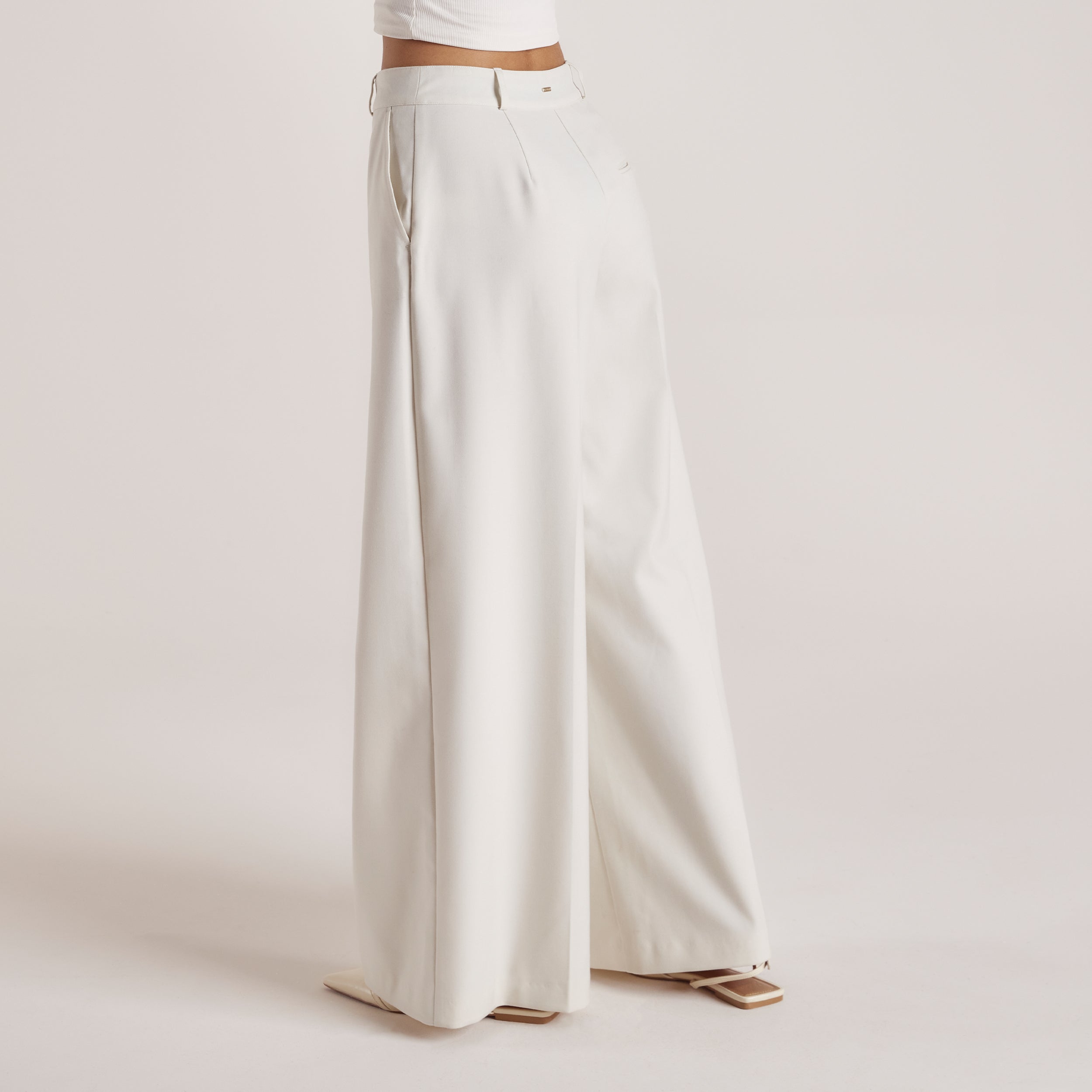 Wide-Leg Tailored Pants | Nicola, XS/Regular