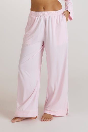 Modal Pajama Pants - Pink