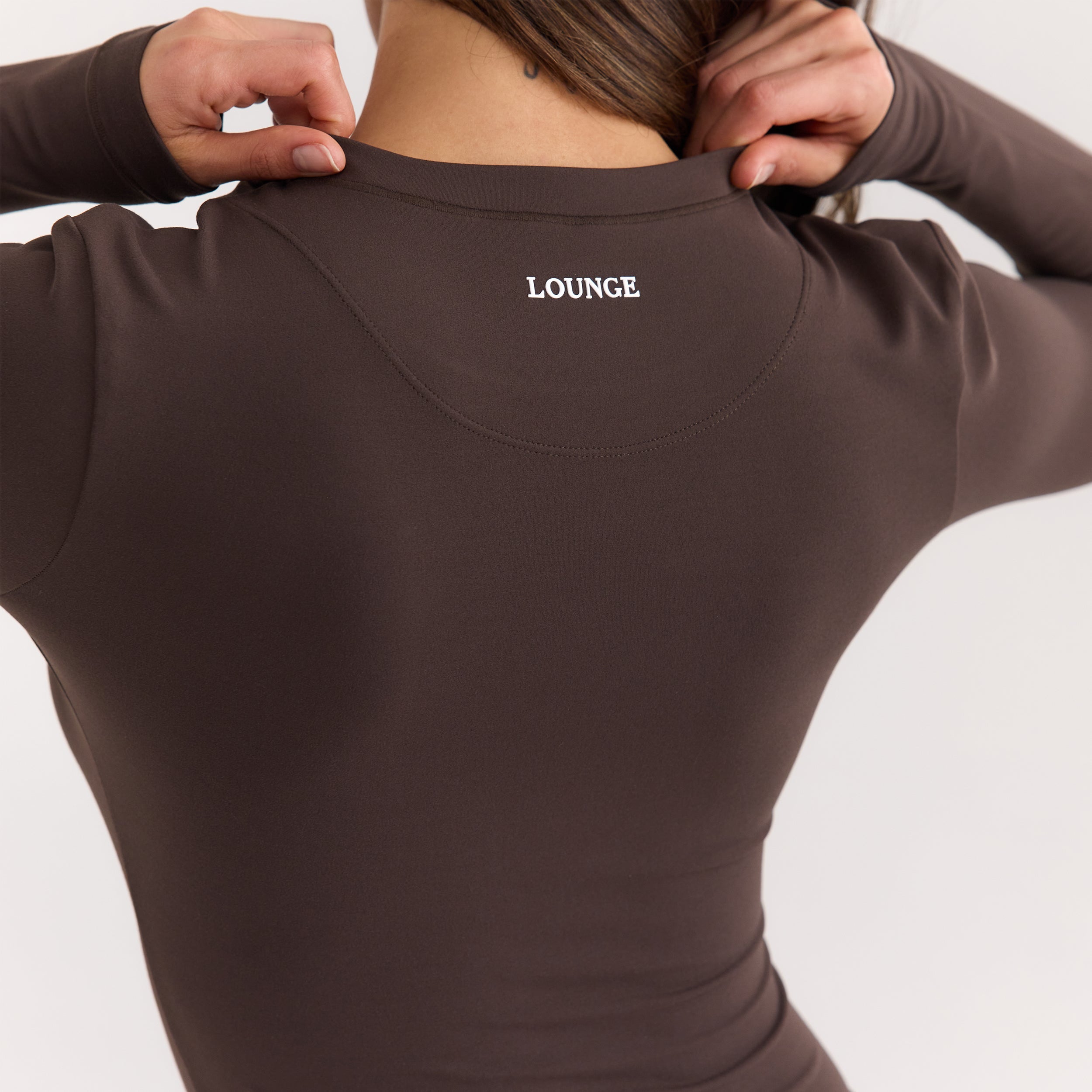 ContourSoft™ Long-Sleeve Top | ContourSoft™ Long-Sleeve Top - Dark Chocolate