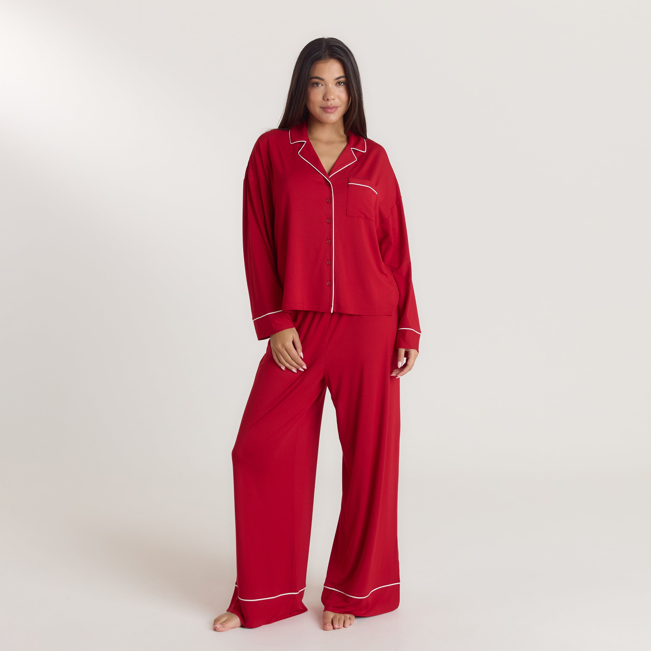 Alpine Dreams Pajama Bottoms | Alpine Dreams Pajama Bottoms - Red