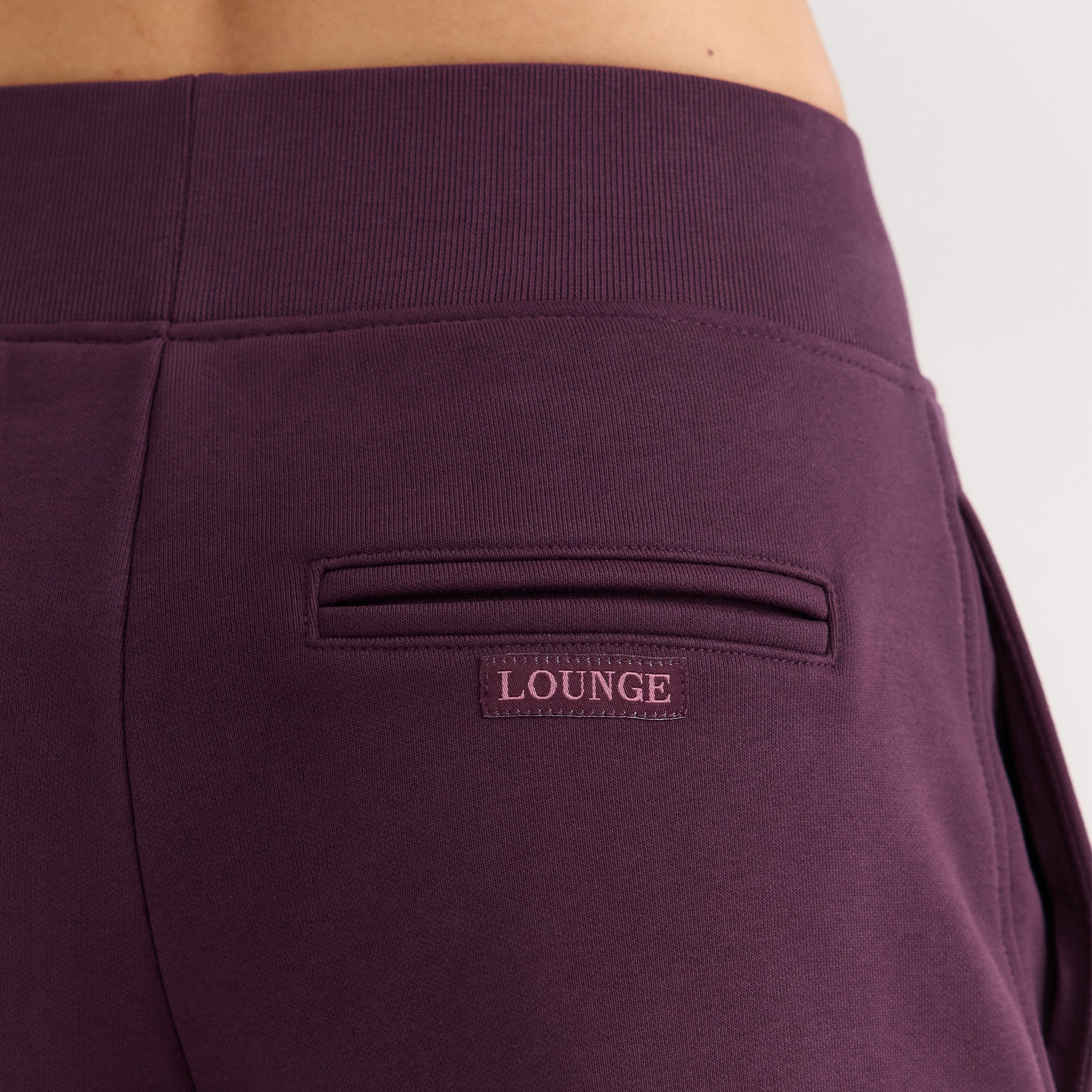 Straight-Leg Joggers | Straight-Leg Joggers - Cherry Lacquer
