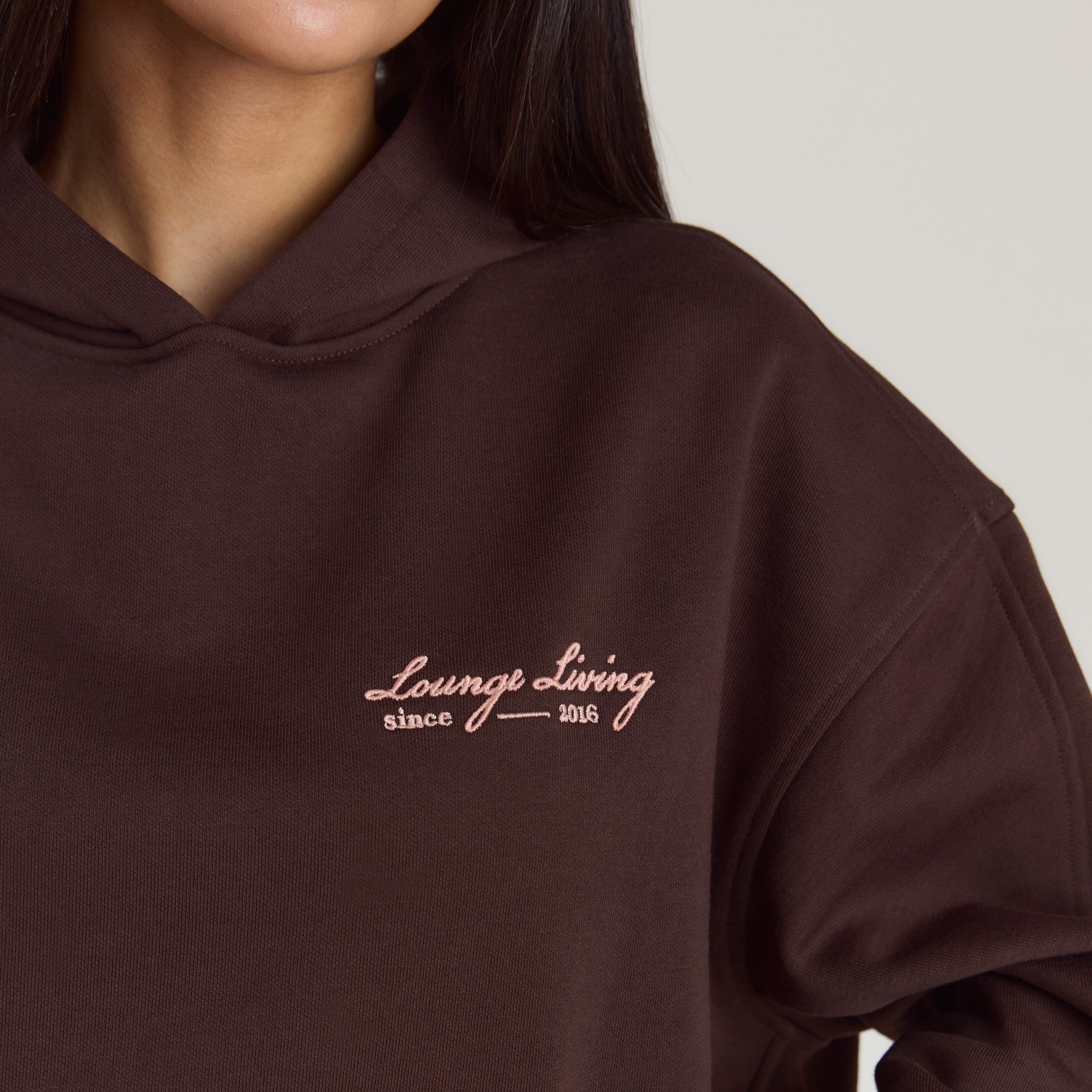 Lounge Living Hoodie | Lounge Living Hoodie - Chocolate