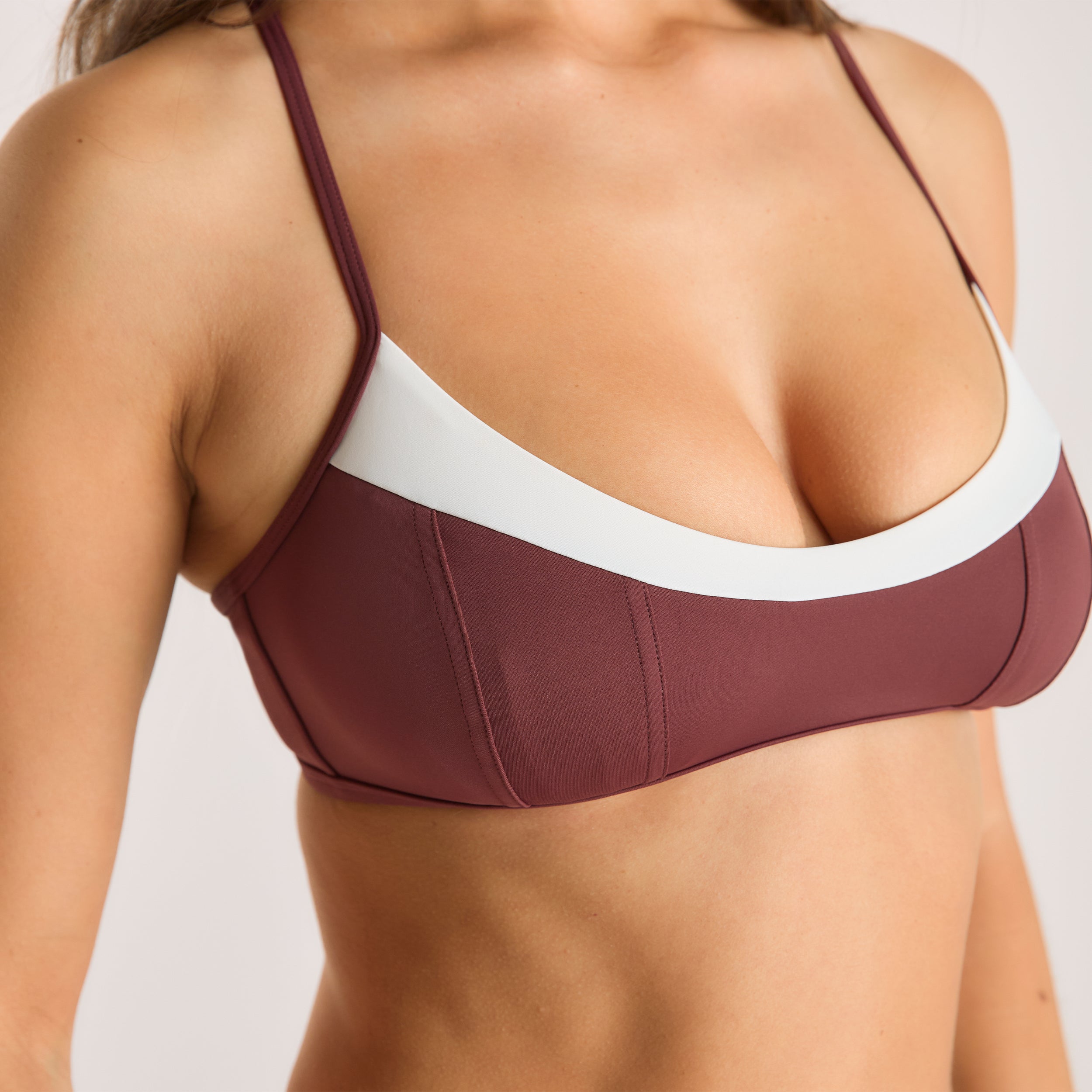 Monaco Bralette Bikini Top | Monaco Bralette Bikini Top - Plum