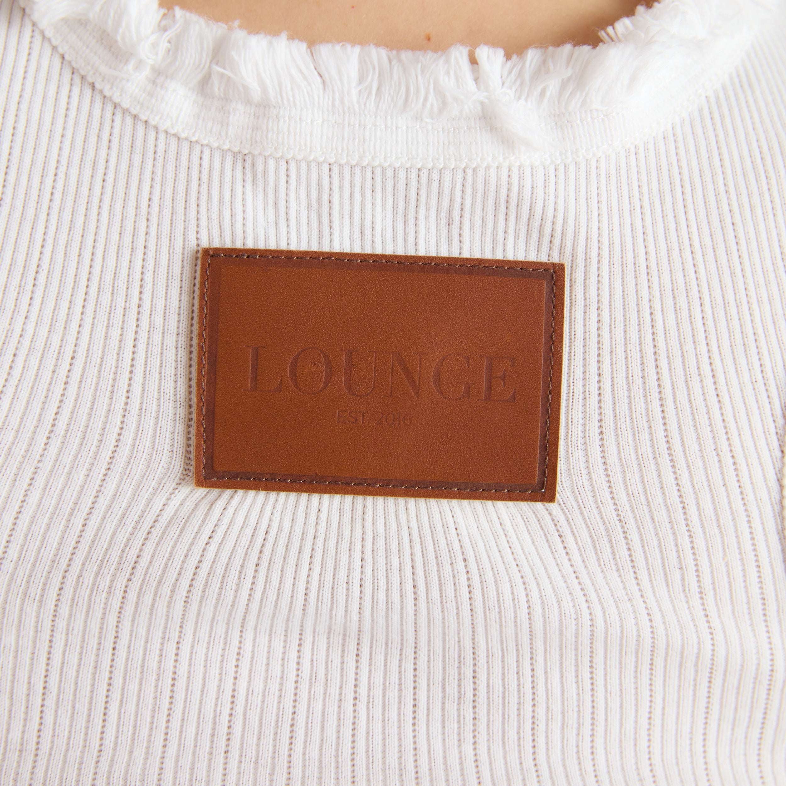 Fringed Tank Top | Fringed Tank Top - White