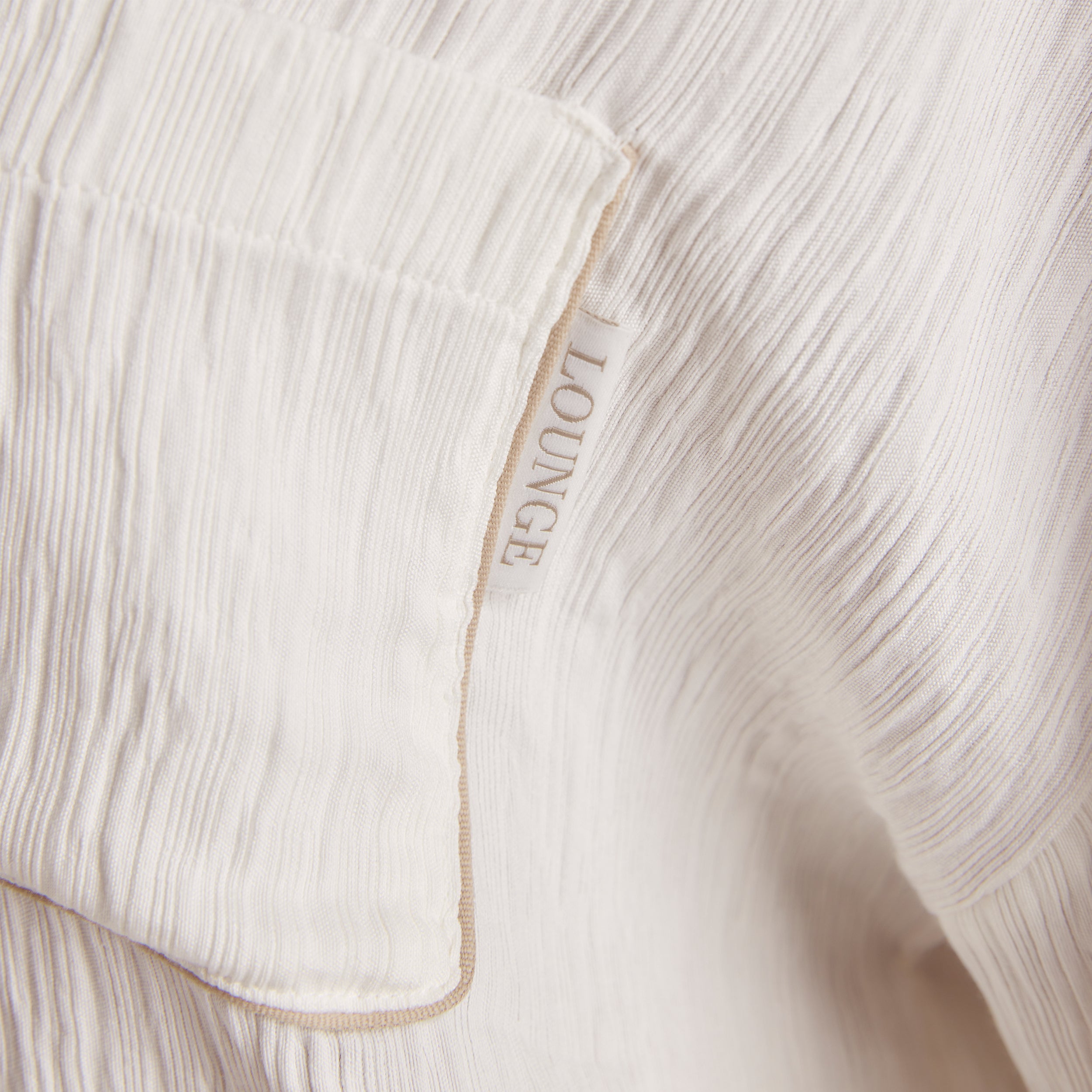 Crinkle Pajama Shirt | Imaani, S