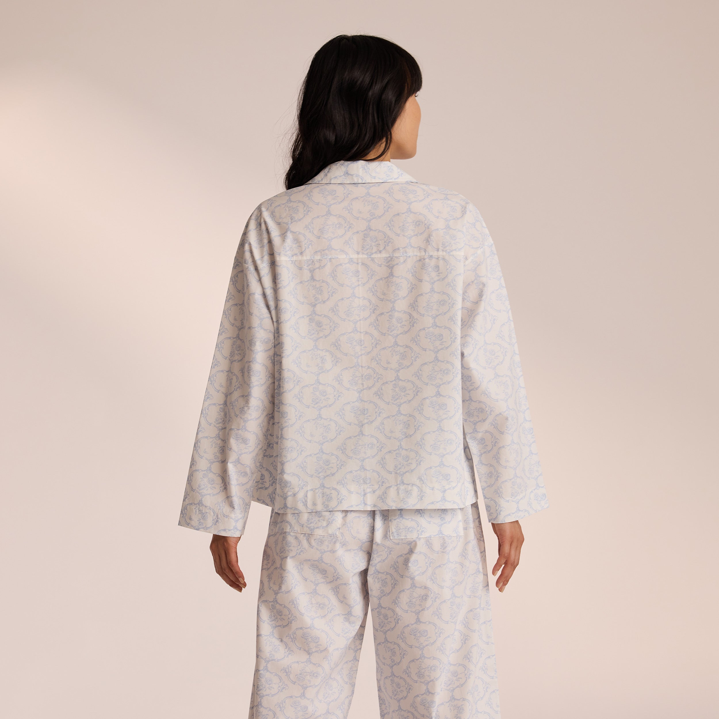 Cotton Pajama Shirt  | Miki, S