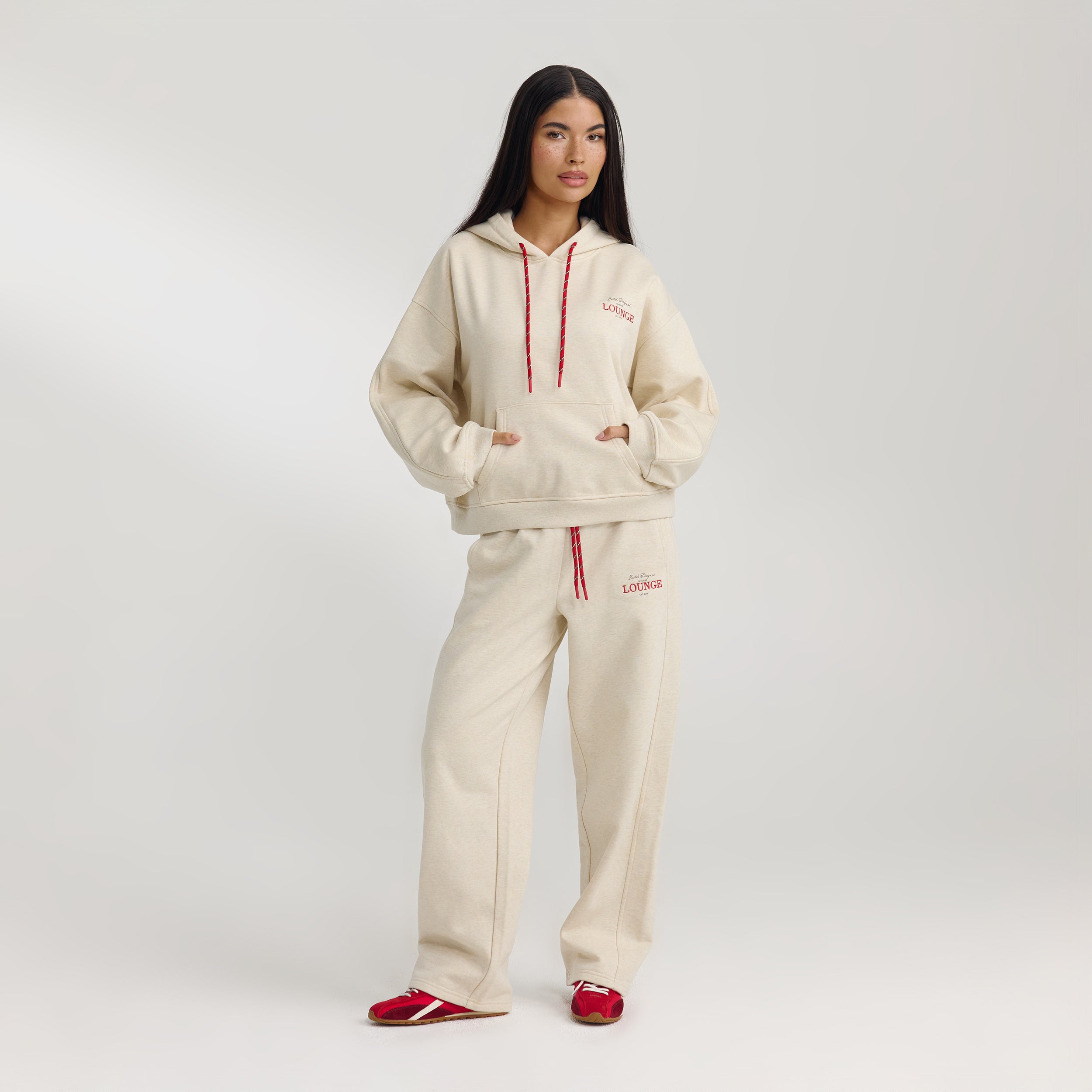 Straight-Leg Sweatpants | Straight-Leg Sweatpants - Oat Marl