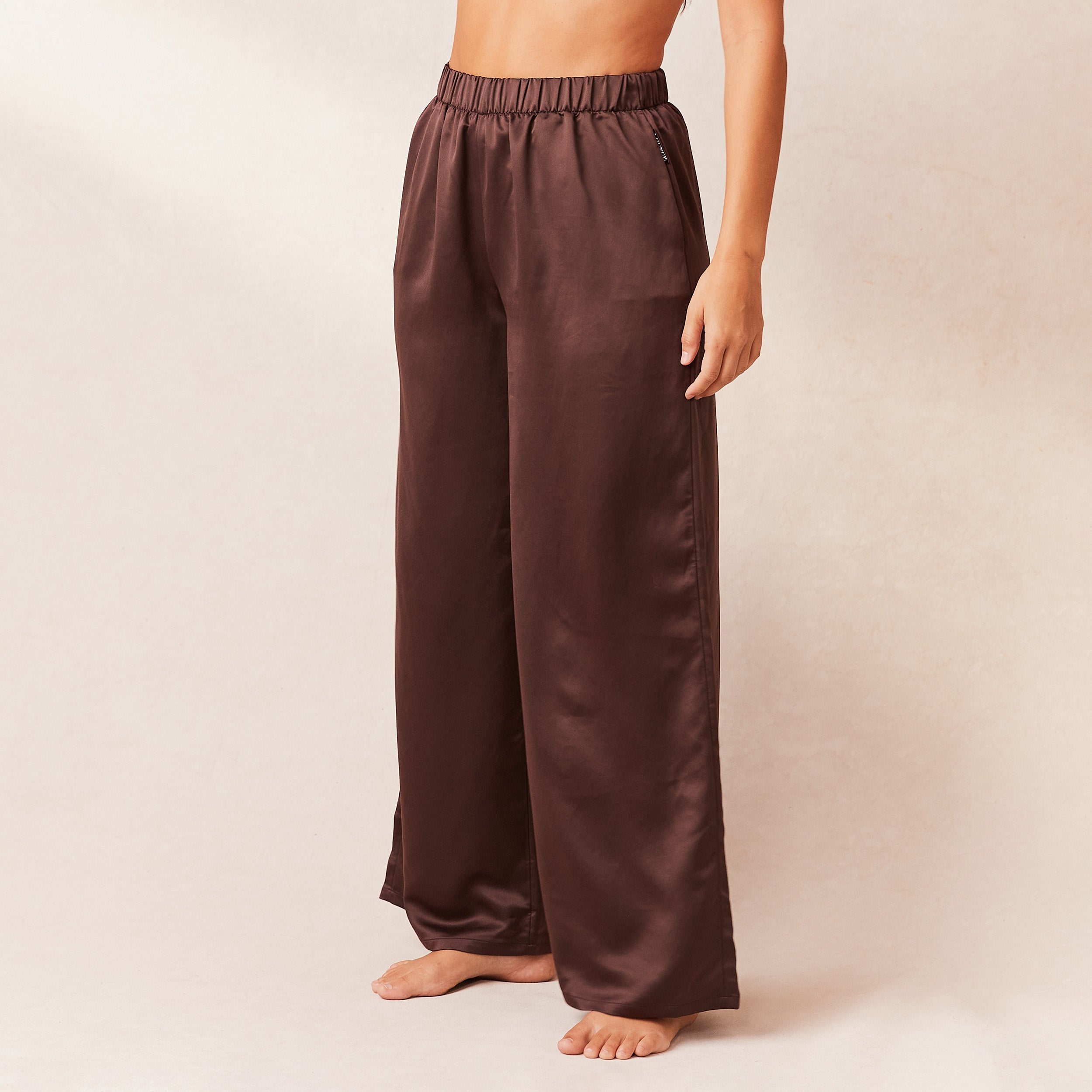 Classic Satin Pajama Pants | Samaria, S