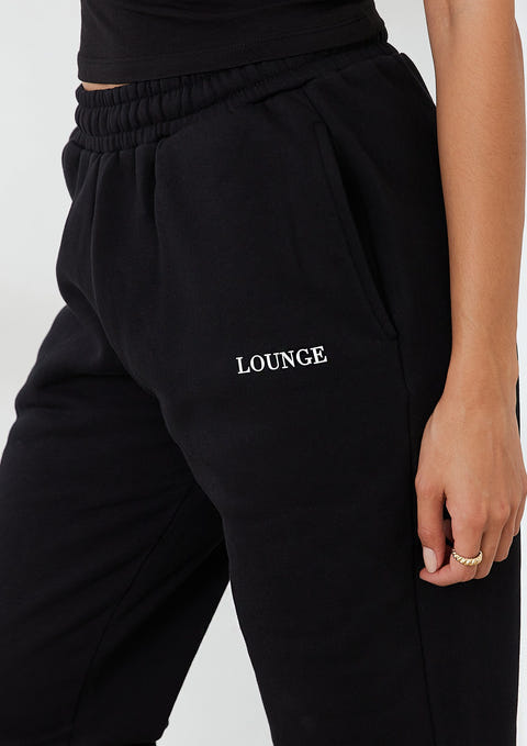 32 Degrees Womens Pull On Sweatpants Lounge Joggers Black Size XL NWT
