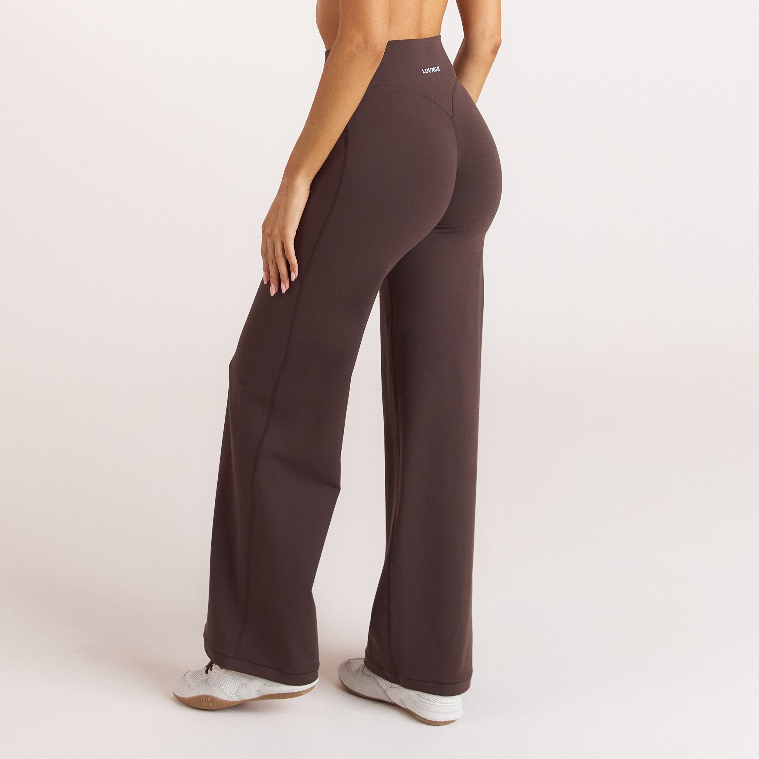 ContourSoft™ Straight-Leg Leggings - Dark Chocolate