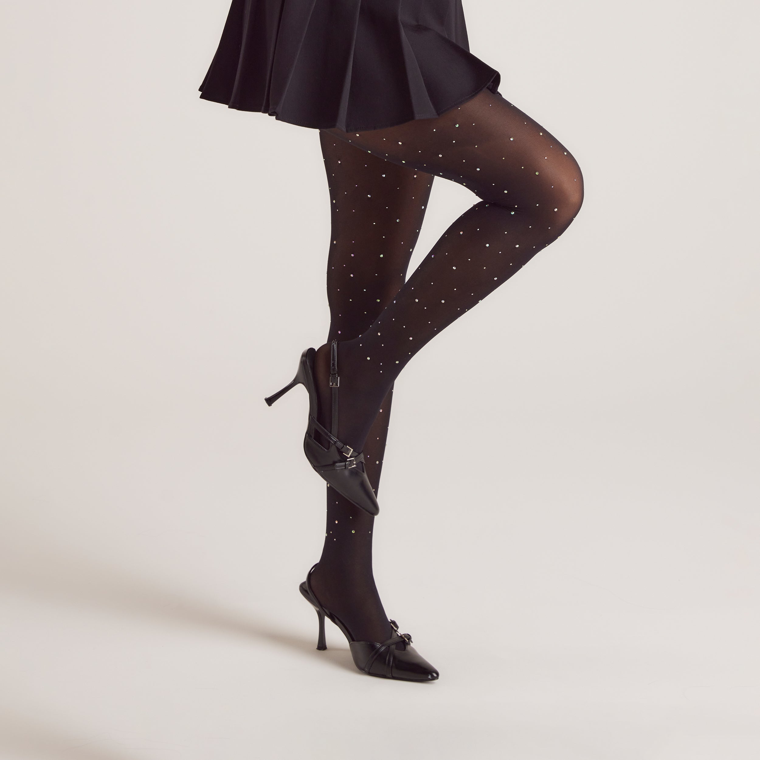 Diamanté Pantyhose (40 Denier)  | Imaani, S-M