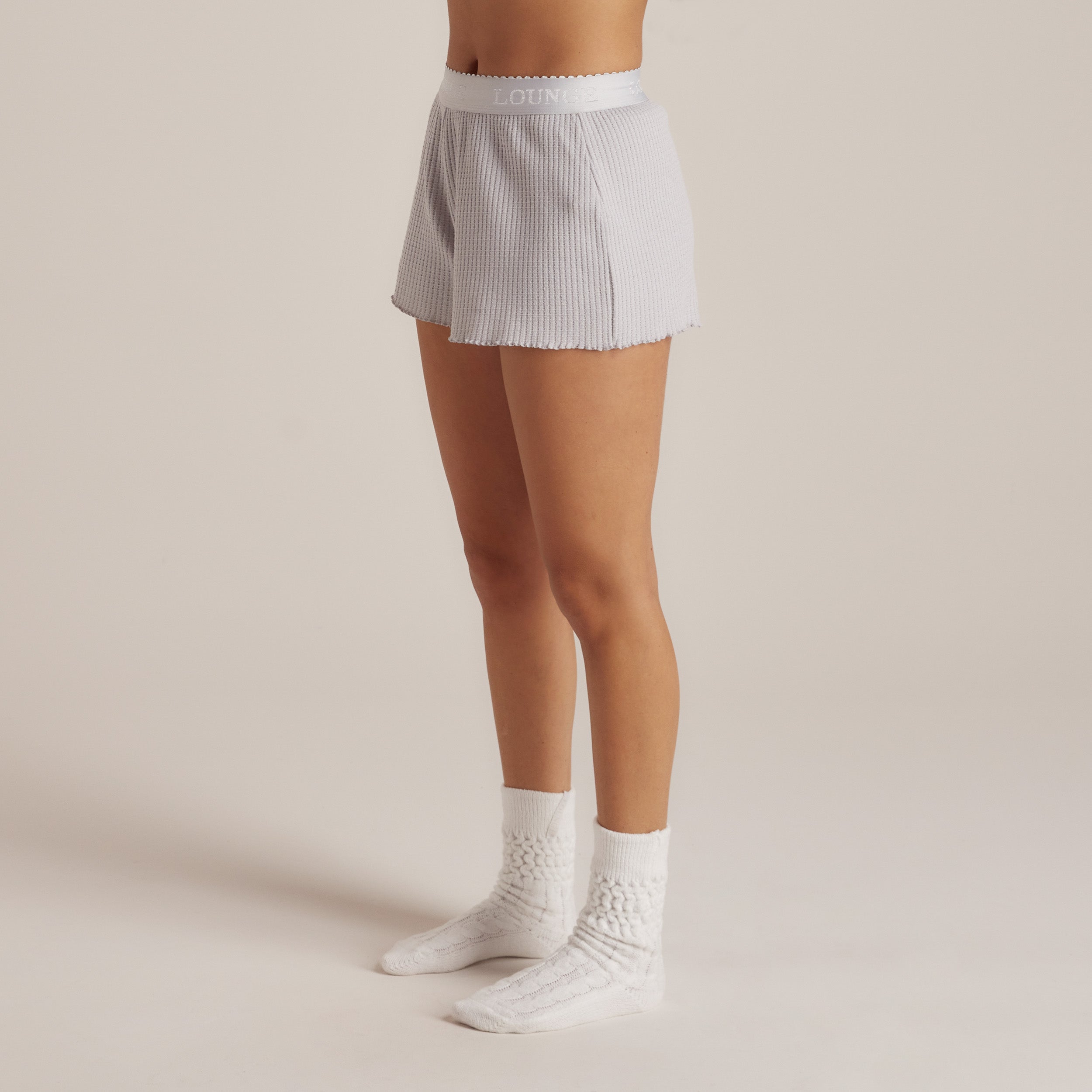 Soft Waffle Pajama Shorts  | Imaani, S