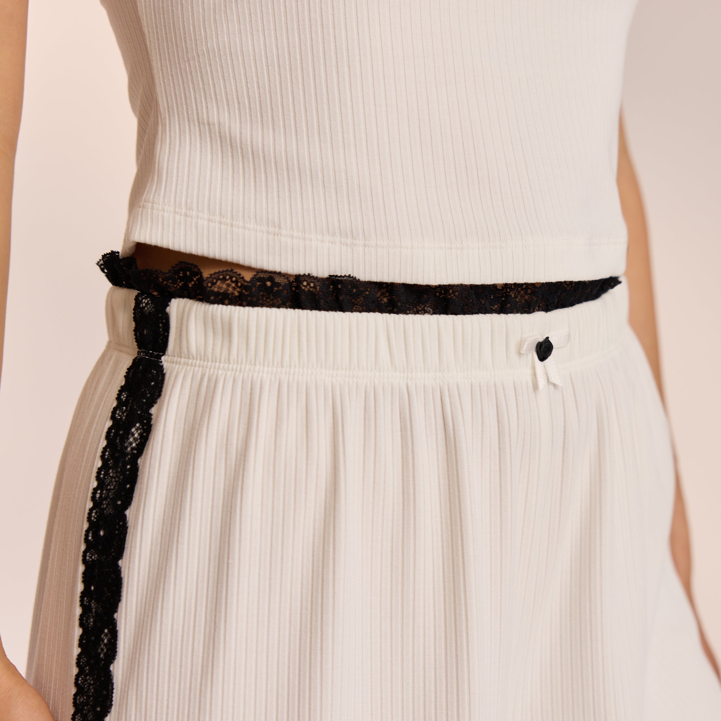 Lace Pajama Pants  | Miki, S