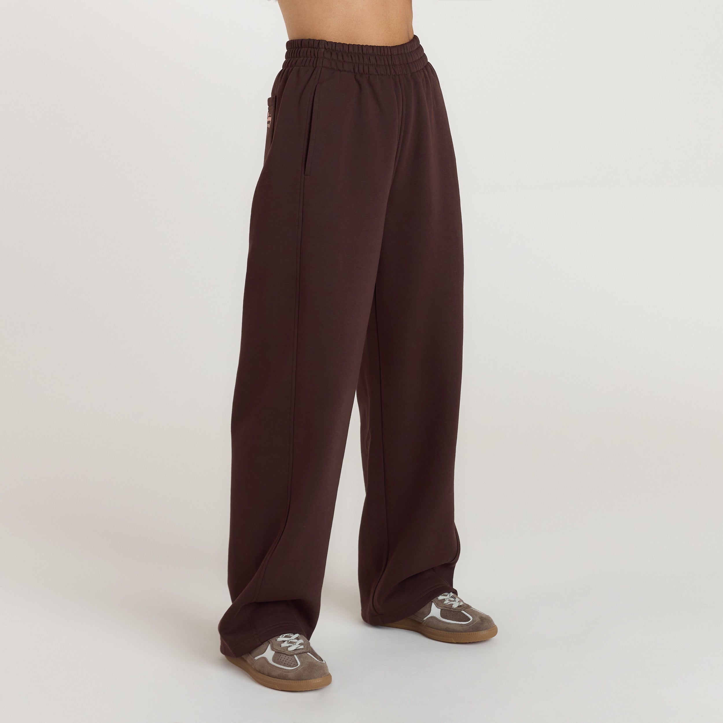 Lounge Living Straight-Leg Joggers | Lounge Living Straight-Leg Joggers - Chocolate