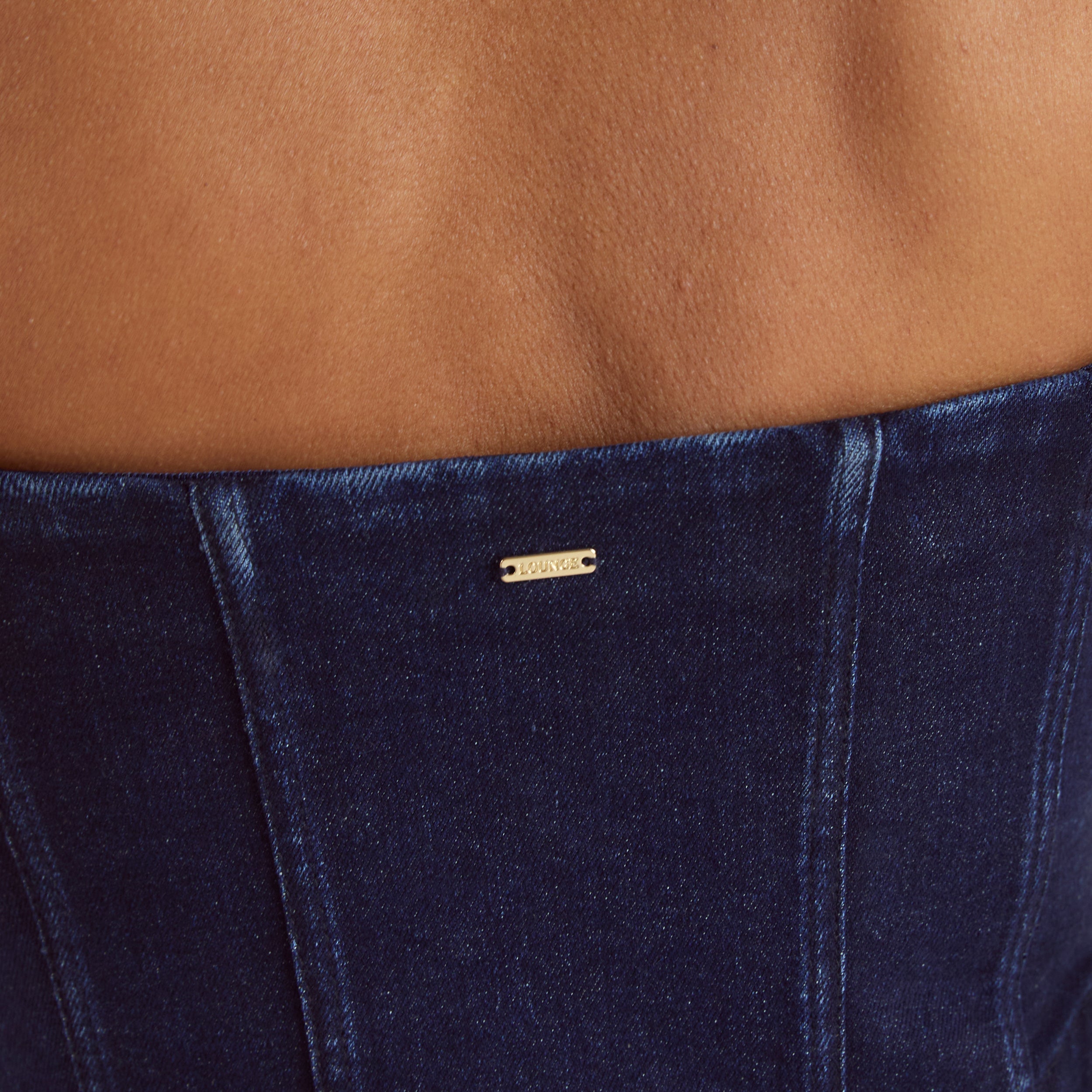 Denim Corset Top | Denim Corset Top - Indigo