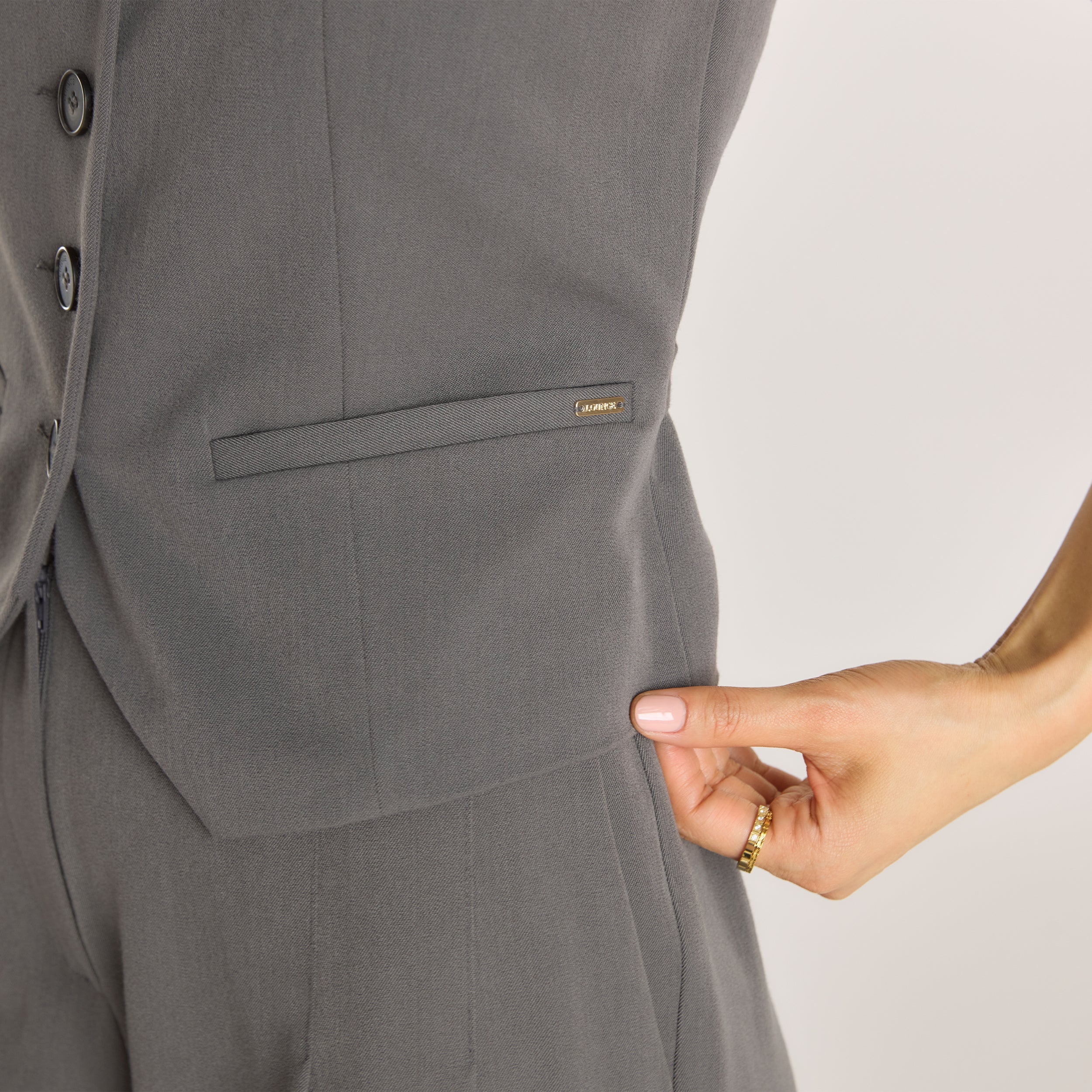 Tailored Waistcoat   | Tailored Waistcoat - Charcoal