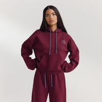 Oversized Hoodie - Cherry Lacquer