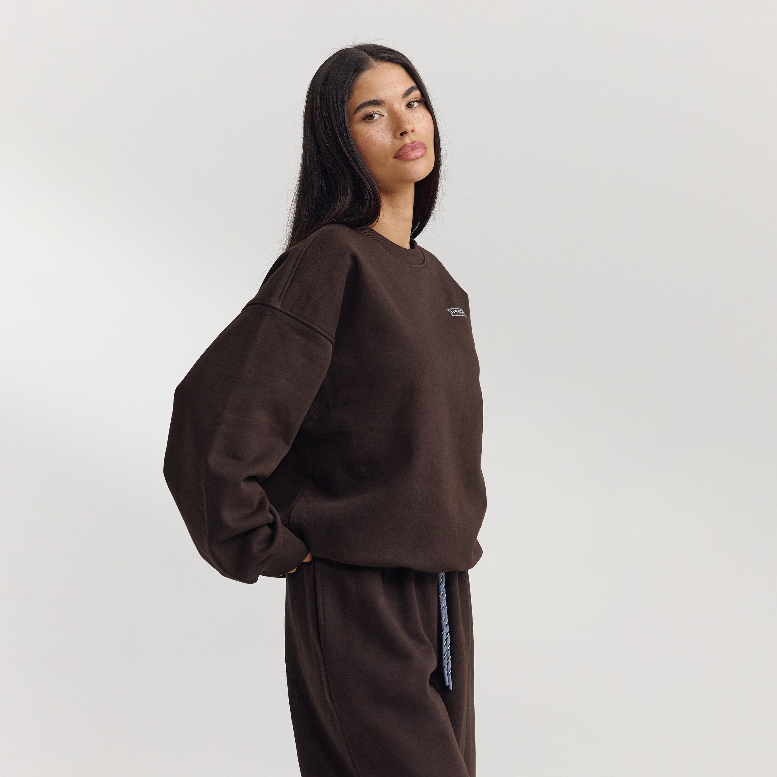 Oversized Sweater | Oversized Sweater - Dark Chocolate