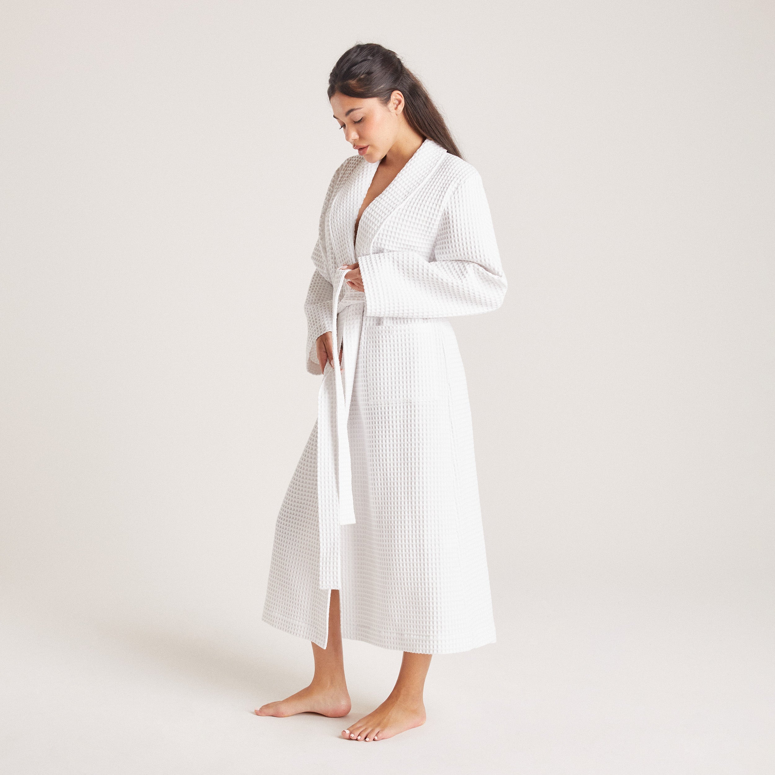 Waffle Dressing Gown | Imaani, XS-S
